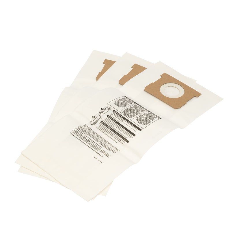 SHOPVAC Shop-Vac 9193200 Disposable Filter Bags, Designed for 5 Gallon Wall Mount Vacuums, Dry Pickup, (3-Pack) - Image 1